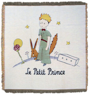 throw blanket Petit Prince Planète