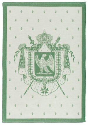 kitchen towel Napoleon green