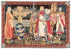 wall tapestry King Arthur
