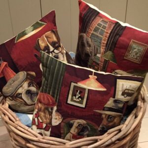 set of 3 gaming dogs