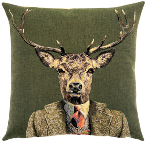 dandy stag with tie